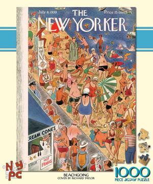 Beachgoing New York Jigsaw Puzzle By New York Puzzle Co